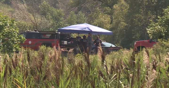 Armed man arrested after body found in car