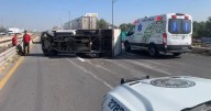 GCE atiende volcadura en carretera 57
