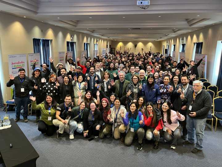 Jóvenes rurales se reunieron en Ñuble para proyectar un sistema agroalimentario innovador y sostenible.