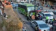 Exigen sanción severa contra el chofer que provocó la muerte de repartidor de gas