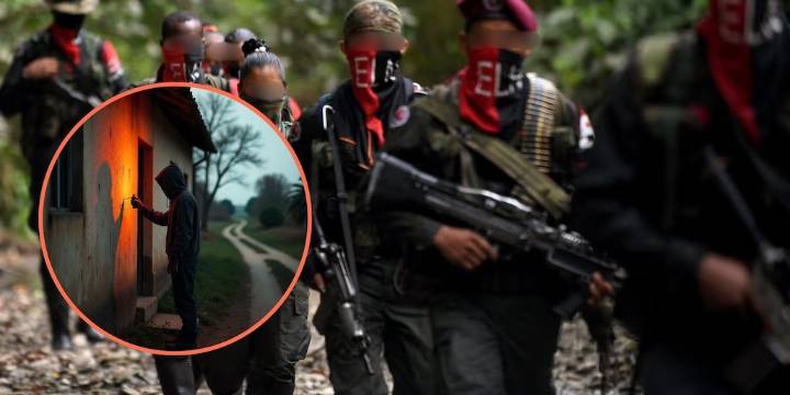Investigan misteriosa aparición de grafitis con mensajes alusivos al ELN en una vereda en Santo Domingo, en Antioquia: Policía se pronunció