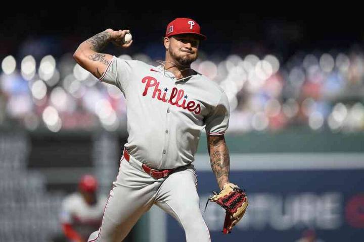 Nationals rookie blanks Phillies for 1st MLB win