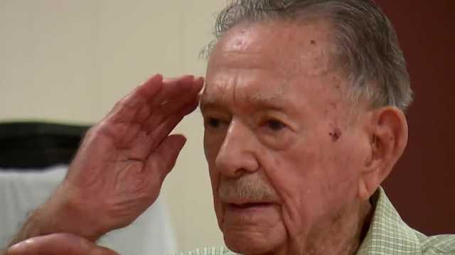 Fair Oaks community celebrates WWII Veteran 100th birthday