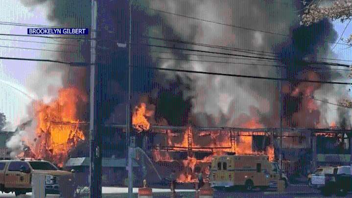 Las Vegas hairdressers still standing after ‘devastating’ fire