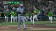 Hernaiz draws walk-off walk, Athletics beat Tigers 7