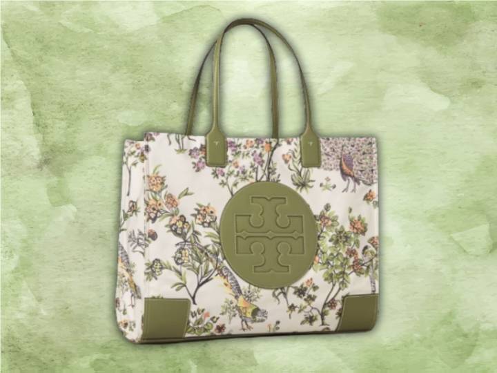 Tory Burch is having a sale on the perfect, fall-inspired Ella Printed Tote, but the deal ends soon