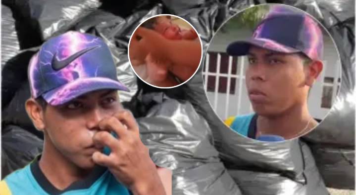 Joven halla recién nacida abandonada en una bolsa de basura en barrio de Montería