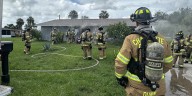 Smoking sparks house fire in Port Charlotte, one person hospitalized