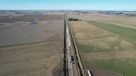 Reactivan las obras de pavimentación de la Ruta del Cereal bonaerense