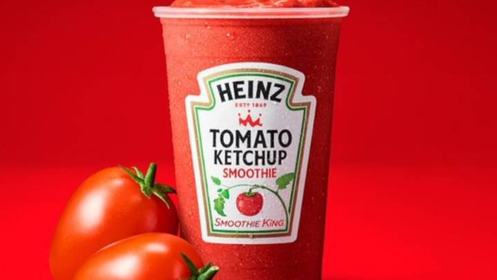Heinz and Smoothie King Team Up for a Sweet and Tangy Ketchup Drink