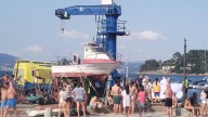 Muere un menor de 14 años en la playa de Aguete, en Pontevedra, tras un golpe fatal al tirarse al agua