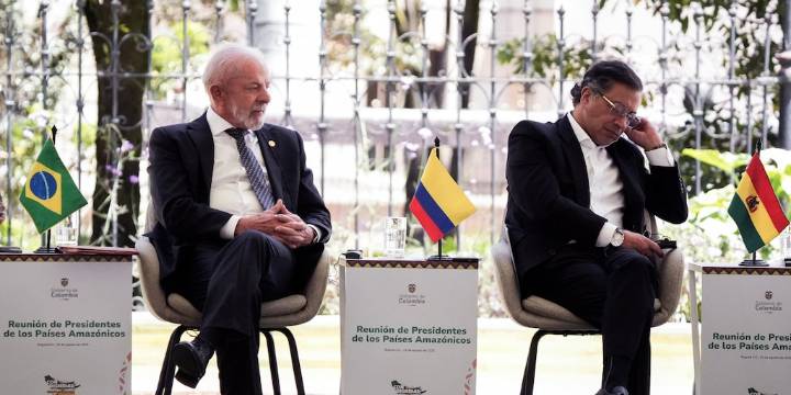 Petro le pidió a Lula liderar respuesta sudamericana contra mafias en la Amazonía