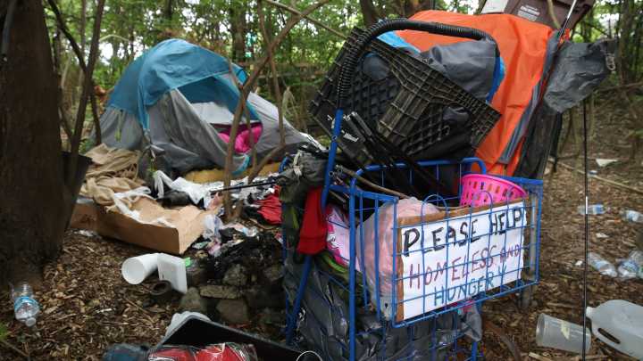 Trump wants homeless camps gone. That's already happening in Louisville