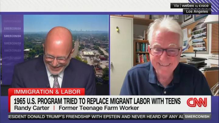 Smerconish Cracks Up At Suggestion of Stephen Miller Working in the Fields