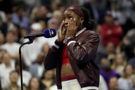 Coco Gauff wipes away tears at the US Open while winning again despite problems serving
