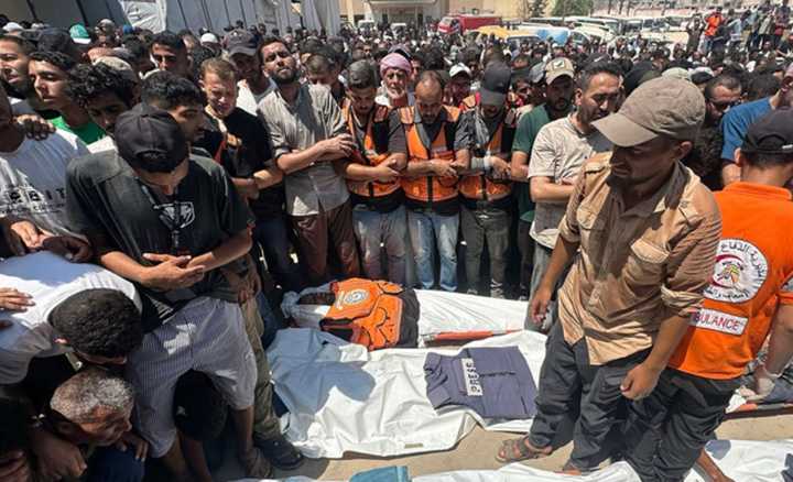 Israel bombardeó un hospital en Gaza