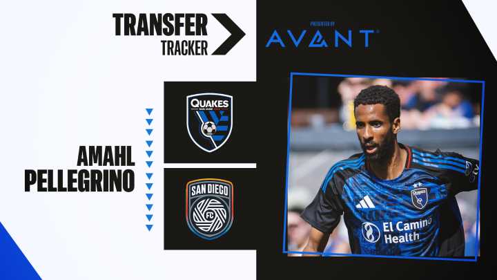 San Diego FC acquire Amahl Pellegrino from San Jose Earthquakes