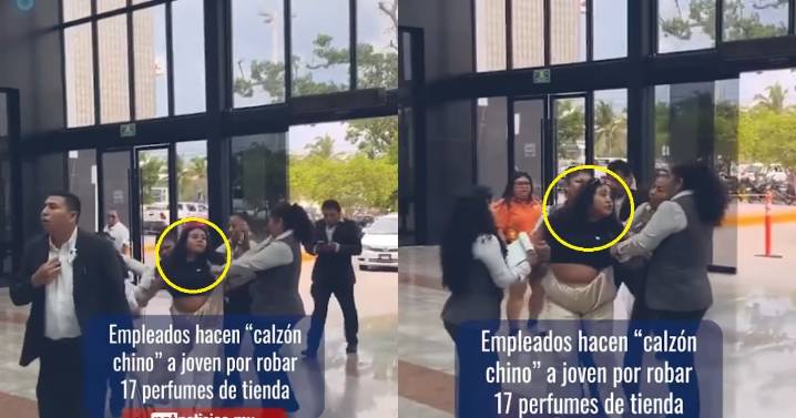 Mujer sorprendida robando 17 perfumes en tienda termina con calzón chino y apodada “Lady Sears”