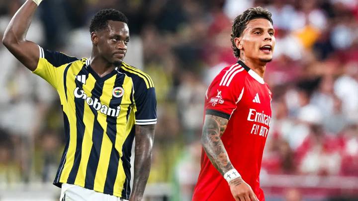 Picante duelo entre colombianos en la Champions League: Richard Ríos vs. Jhon Durán