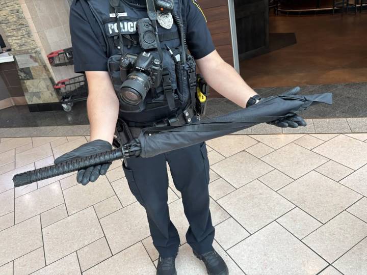 Samurai shaped umbrella mistaken for AR-15 triggers Destiny USA mall lockdown in Syracuse