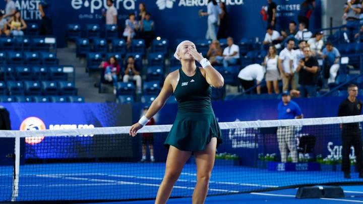 Diana Shnaider, primera finalista del Abierto GNP Seguros; acaba el sueño de Parks