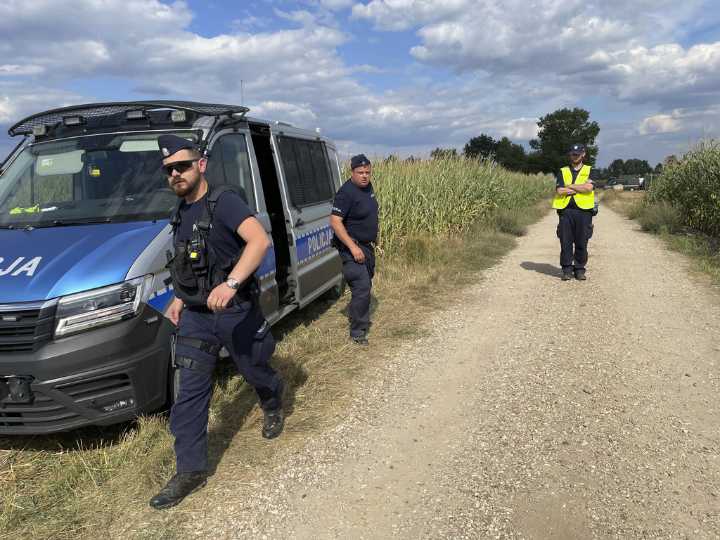 An unidentified flying object has crashed and exploded in Poland
