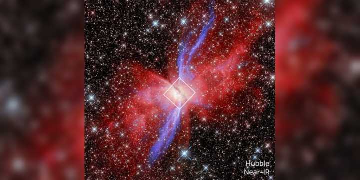 See an unprecedented look into a butterfly nebula from the James Webb Telescope