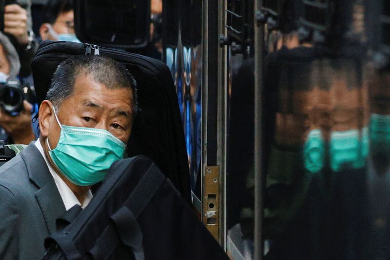 Trump says he hopes to 'save' Hong Kong democrat Jimmy Lai
