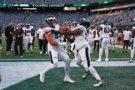 Eagles roster cuts tracker: RB Keilan Robinson and guard Kenyon Green have been waived