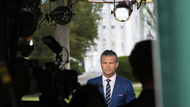 Hegseth reposts video on social media featuring pastors saying women shouldn't be allowed to vote