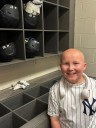 Local youth fighting cancer gets special baseball experience with Yankee heroes