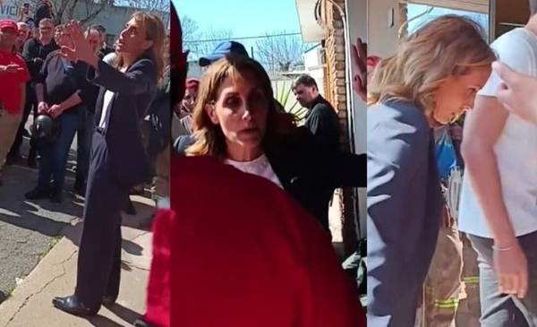 Arietto fue echada por trabajadores que protestan por pago de sueldos: "Caradura"