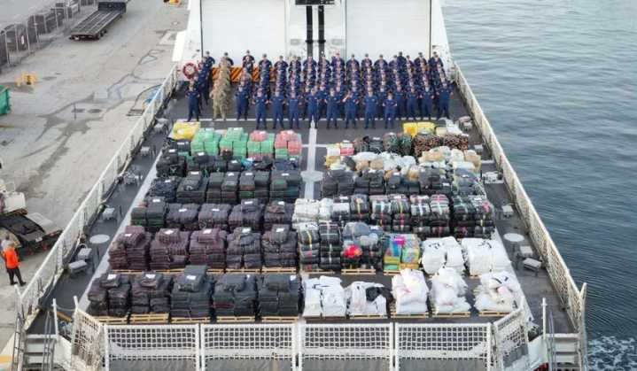 Incautan harta droga en Caribe