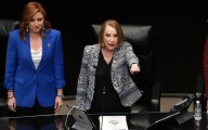Laura Itzel Castillo rinde protesta como presidenta del Senado