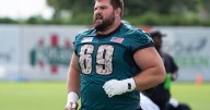 Eagles LG Landon Dickerson reportedly has meniscus injury in right knee