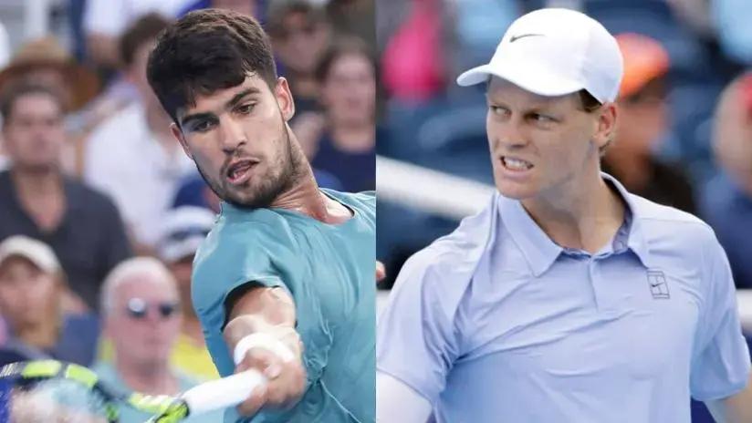 Alcaraz vs Sinner: ¿a qué hora juegan y dónde ver en vivo la final del Masters 1000 de Cincinnati?