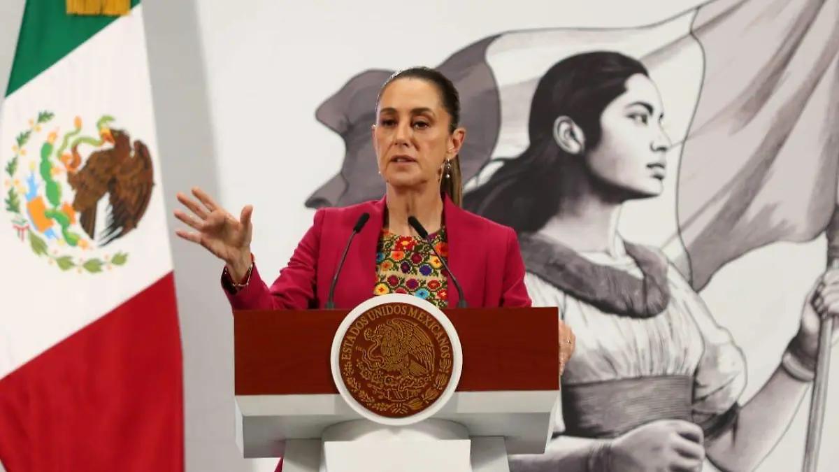 Sheinbaum: opinión de exconsejeros del INE sobre reforma electoral vale lo mismo que la del pueblo
