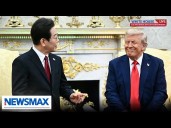 President Trump meets with South Korea President in Oval Office