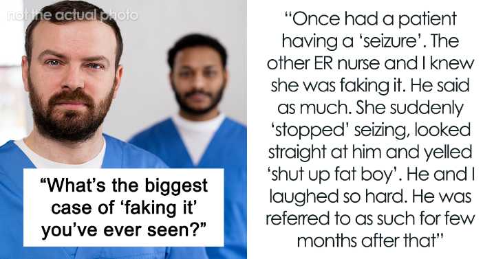 Netizen Asks: “Doctors, What Are The Dead Giveaway Signs That Someone Is Faking?”