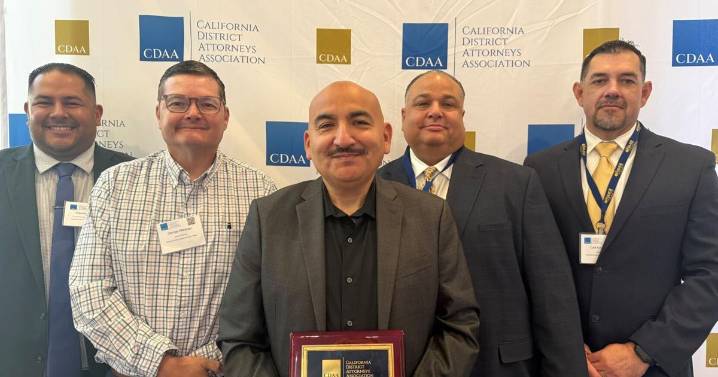 California District Attorneys Association honors Imperial County District Attorney Investigator
