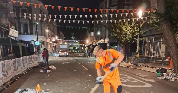 Inside the major Notting Hill Carnival clean-up operation after millions celebrate in West London