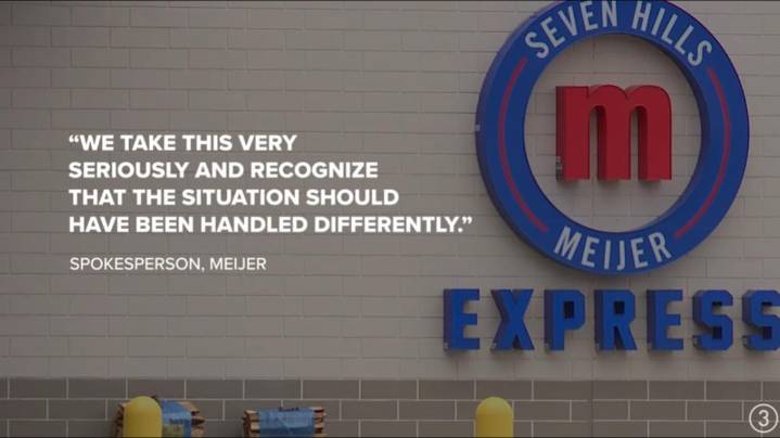 Meijer faces backlash over viral arrest video of employee at Seven Hills store