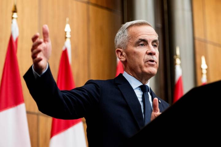 Canada will match US tariff exemptions under USMCA trade pact, Prime Minister Carney says