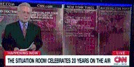 Ticker: The Situation Room Celebrates 20 Years on CNN
