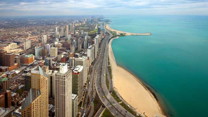 City with lake-side beaches and former tallest building in the world makes surprising entry in America's best road trips