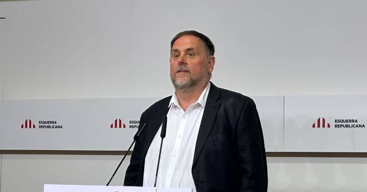 Junqueras (ERC) insiste en no negociar los Presupuestos «mientras no se resuelva» la financiación
