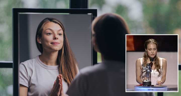 Woman's Morning Positive Affirmations Replaced with Fiona Apple's 1997 VMAs "This World is Bullshit” Speech
