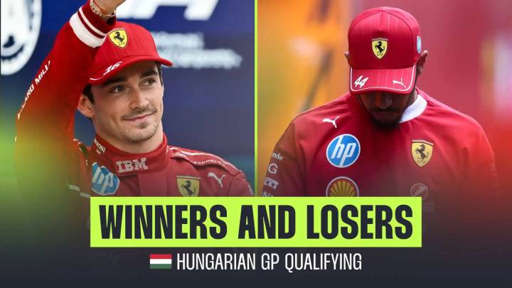 Winners and losers from 2025 Hungarian Grand Prix qualifying