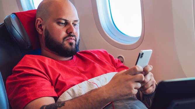 Just for fun, what would be your last text before the plane crashes?