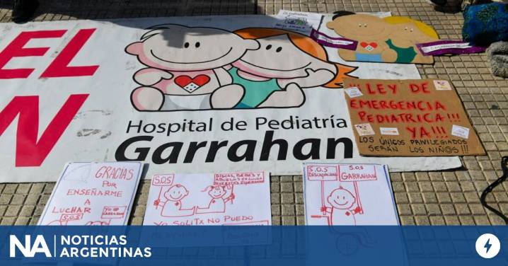 Garrahan: nuevo paro y festival por el Mes de las Infancias